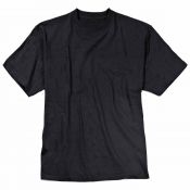 T-Shirt Basic, schwarz 