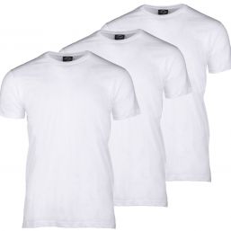 American T-Shirts 3er Pack, weiß TRUMAN.de